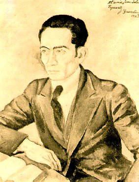 Retrat de Joan Salvat-Papasseit (1923, Jaume Guàrdia)