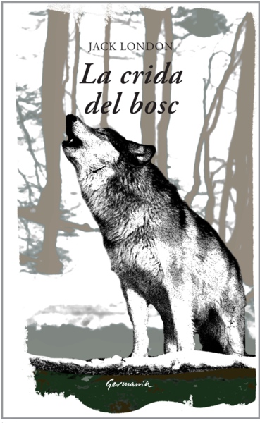 Il·lustració de Joan Fernàndez per a "La crida del bosc", que ajuda a visualitzar personatges i escenes clau de la novel·la.