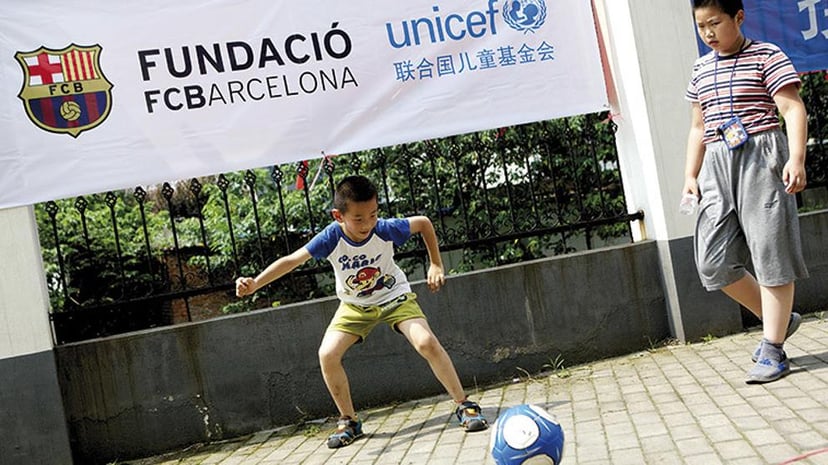 Imatge que mostra l'esport com a eina d'integració i transformació social.