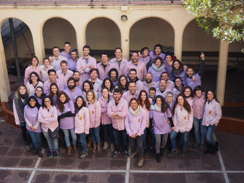 Minyons de Terrassa fent castells