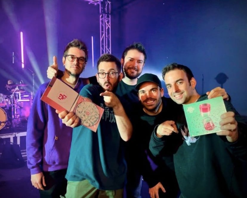Presentació del disc "Pel Cantó Bo" l'any 2022, un moment especial per al grup.