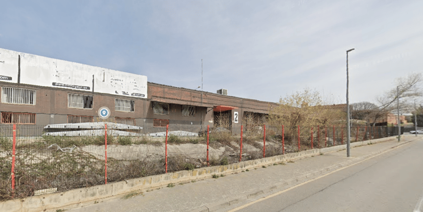 Polígon industrial Can Tries, zona d'empreses i fàbriques a Viladecavalls.