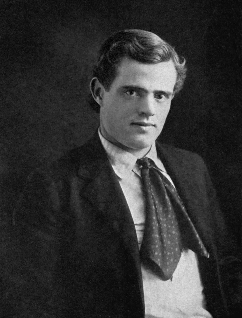 Fotografia de Jack London quan era jove, autor de "La crida del bosc".