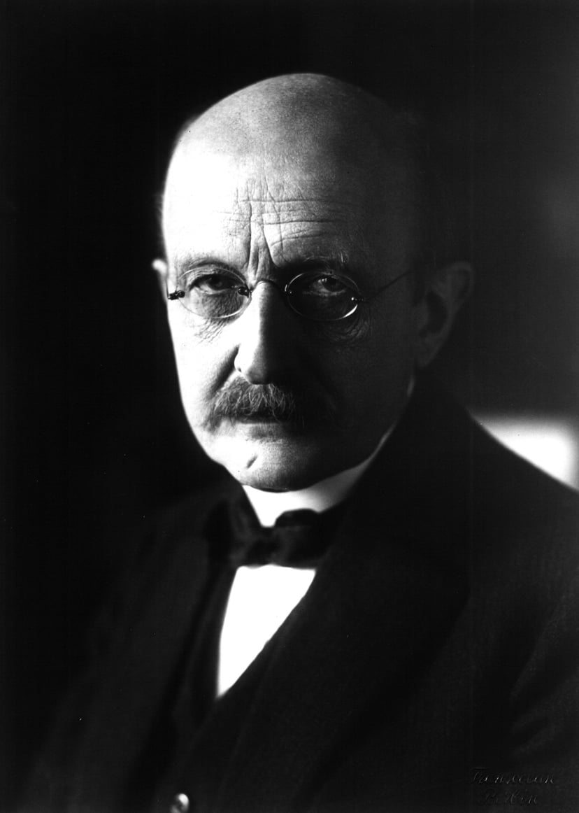 Retrat de Max Planck, el pare de la teoria quàntica, un científic molt important per entendre la física moderna.