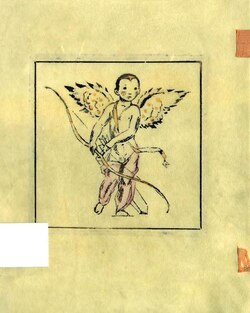 Primera edició del poemari "El poema de la rosa als llavis" (1923).